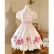 Mademoiselle Pearl Bow Rabbit Tops Blouses Aprons Skirts JSKs and Ops(Reservation/Full Payment Without Shipping)